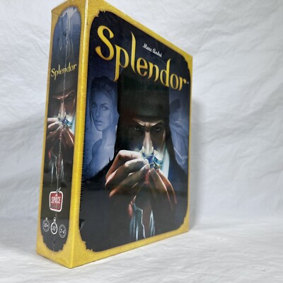 Splendor Board Game by Marc Andre Space Cowboys Strategy Game ~ Brand New Sealed