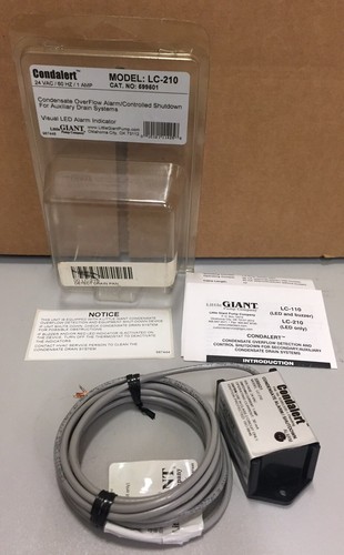 LITLE GIANT CONENSATE ALARM/CONTROL 24VAC LC-210 - BR2 - Picture 2 of 3