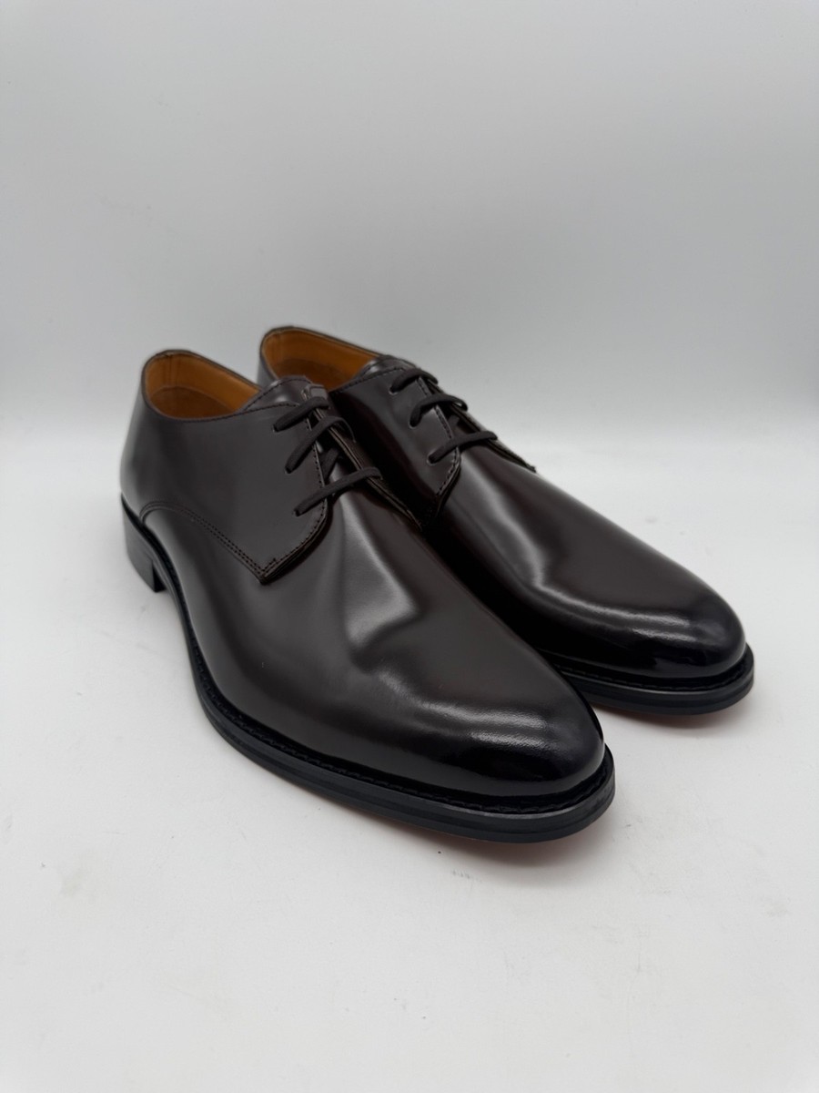 BRAND NEW Express Brown Genuine Leather Lace Up Dress Oxfords Size 10