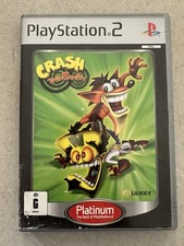 Crash Twin Sanity - Playstation 2 - Complete w/Manual - PAL - Platinum PS2