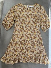 Faithfull The Brand Jeanette Mini Dress Zoella Floral Size 4