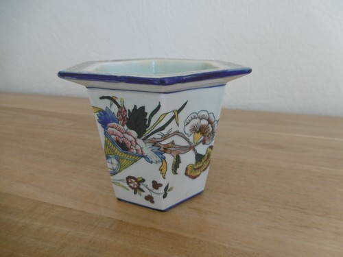 CACHE POT VASE EXAGONAL