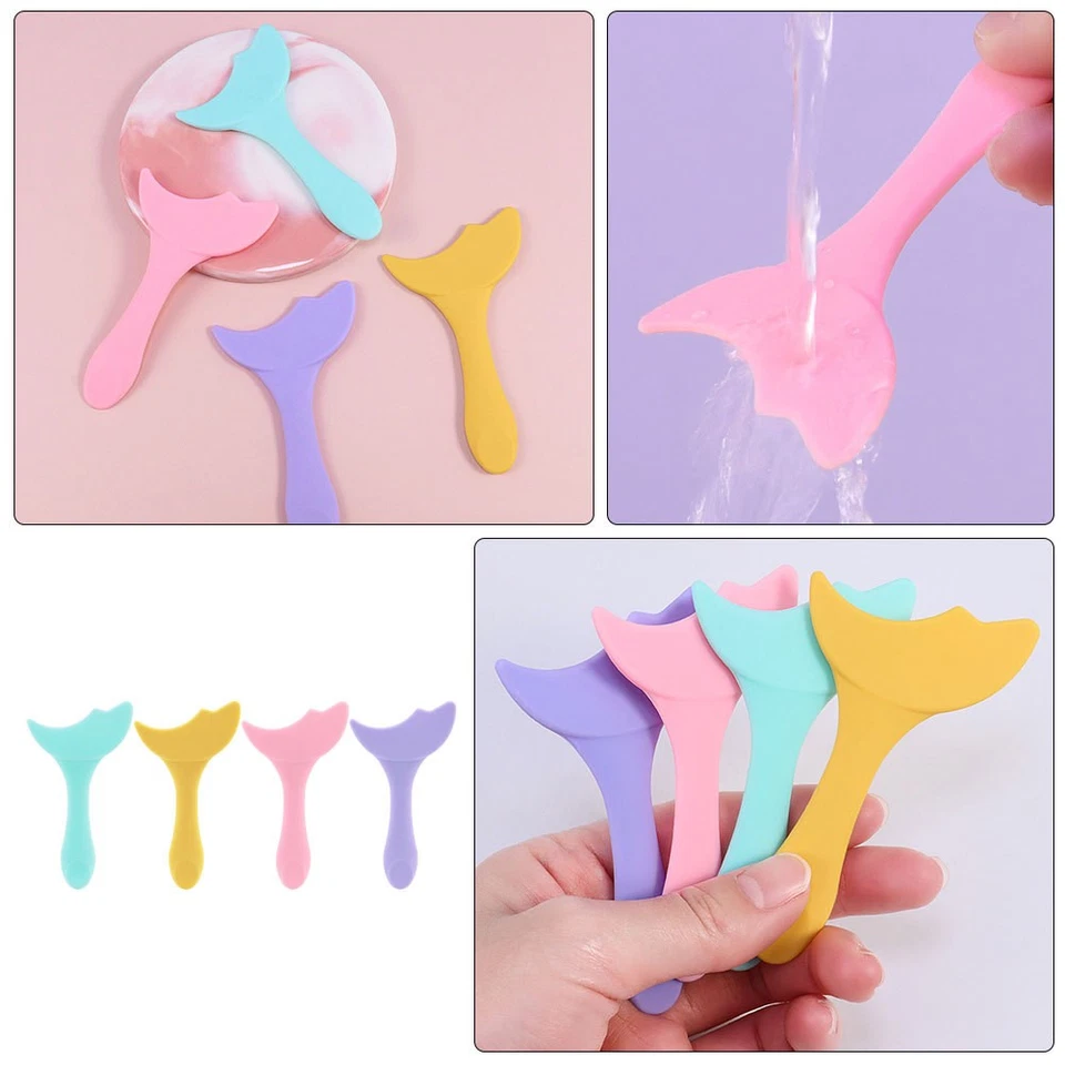  4 Pcs Applicateur Eye Liner Outils De Maquillage Des Yeux Modèle Eyeliner - Photo 3/4