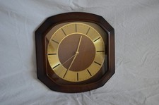 Kienzle Quartz Funk Wanduhr Holzgehäuse made in Germany