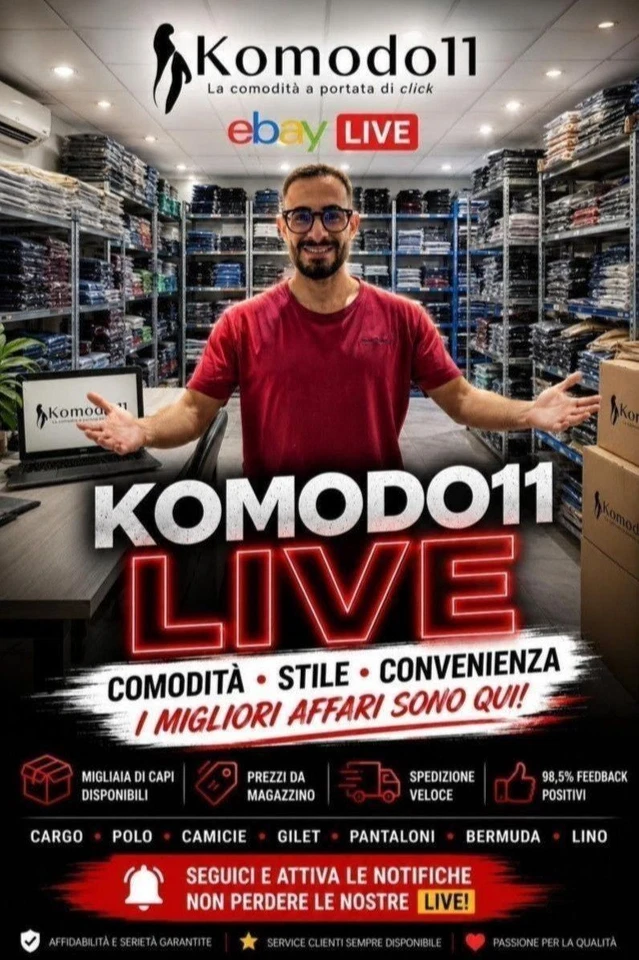 🔥LIVE  La comodità a portata di click
