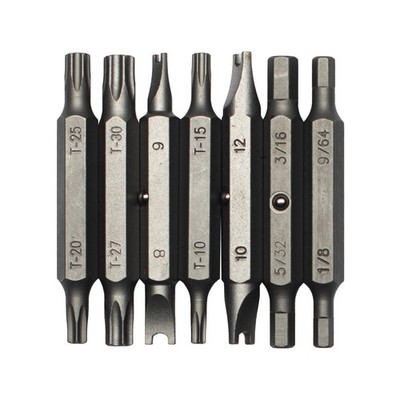 MEGAPRO  Tamperproof Bit Pack | Replacement Multi-Bit Refills | 7 Double-en