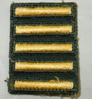 WW2 & NORTH KOREA SERVICE STRIPES PATCH UNITED STATES MILITARY BADGE - 3 YEARS