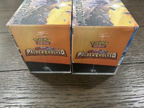 Pokemon TCG Paldea Evolved Build and Battle Stadium New/Sealed - Lot of 2 - Picture 5 of 6