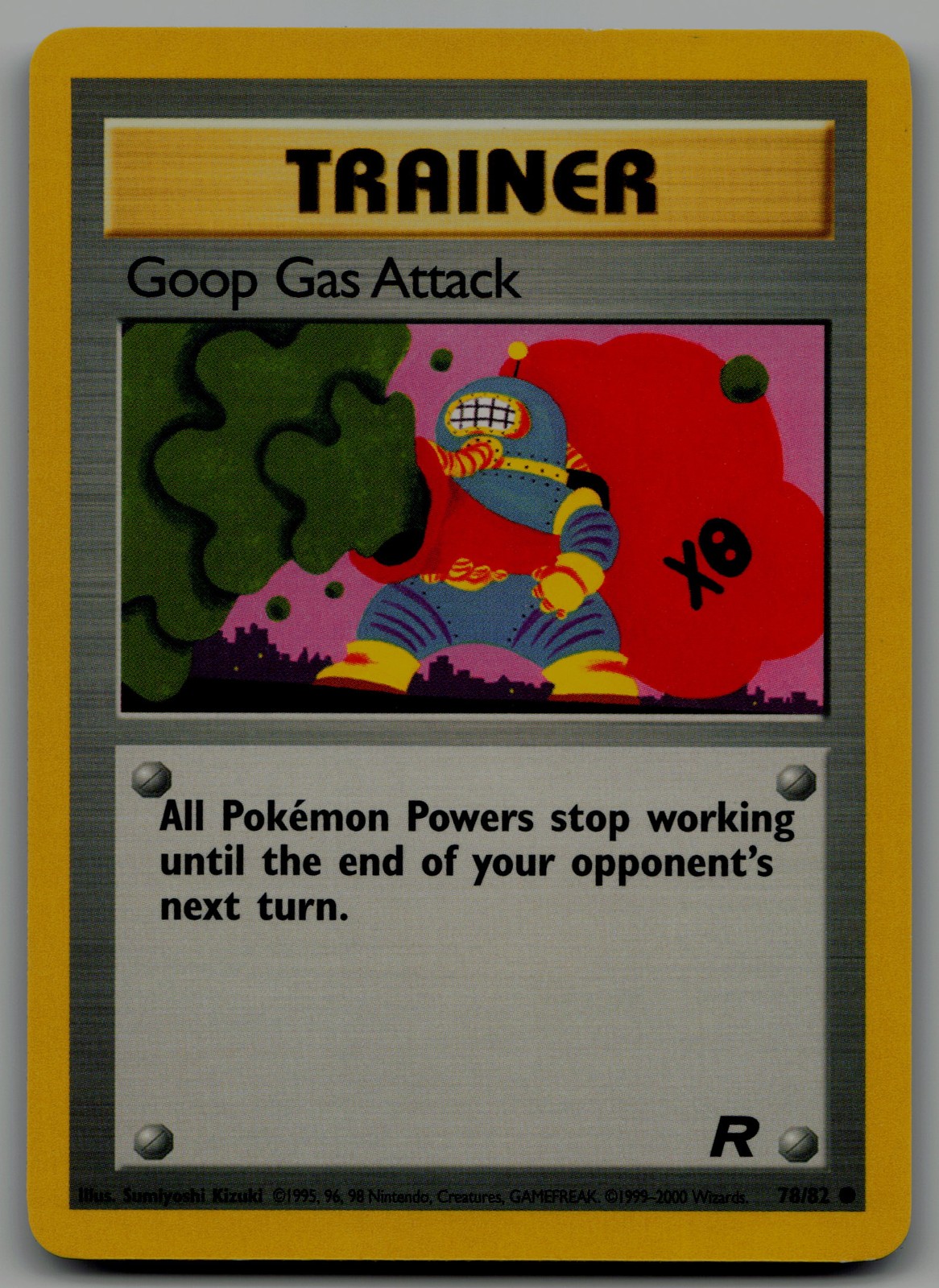 Goop Gas Attack Common Team Rocket 78/82 NM