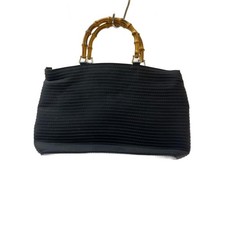 Gucci borsa tote in pelle nera vintage autentica