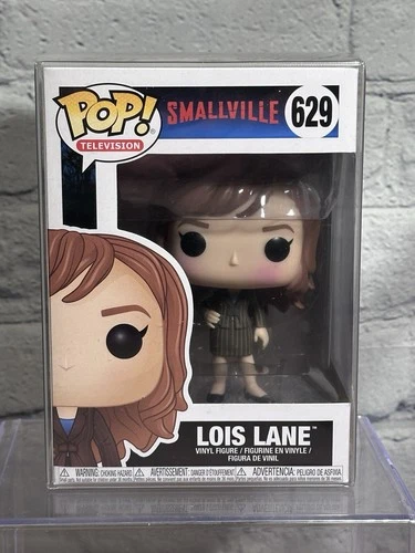 2018 Funko Pop! Vinyl: Television Lois Lane #629 Smallville DC The CW FLAWED BOX