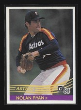 1984 Donruss #60 Nolan Ryan Astros