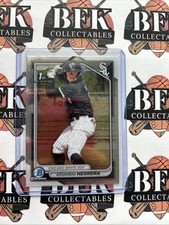 Eduardo Herrera 1st Rookie 2024 Bowman Chrome Card #BCP-228 Chicago White Sox