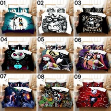 Twin/Full/Queen/King Bed Duvet/Quilt Cover Set The Nightmare Before Christmas