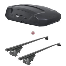 Dachbox Thule Force XT S + Dachträger Thule für Toyota Avensis Kombi Typ T25 neu