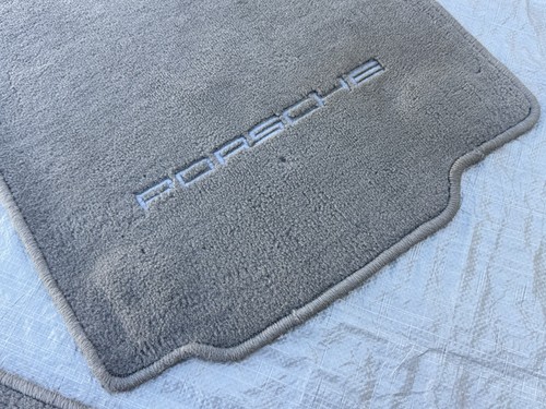 97-04 Porsche Carrera 911 Boxster 986 Front Floor Mats Set Left And Right Gray - Picture 8 of 17
