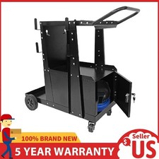 2 Tier Welding Cart, Heavy Duty Welders Welding Cart for MIG/TIG/Plasma Cutter