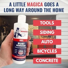 Magica Rust Remover Gel (8oz) USA Made