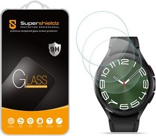 3 Pack Tempered Glass Screen Protector for Samsung Galaxy Watch 6 Classic 47mm