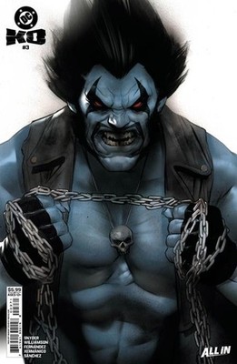 DC K.O. #3 Ben Oliver Lobo Face-Off Variant Cover
