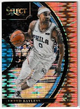 2017-18 Panini Select FOTL Orange Pulsar Prizm 5/9 Jerryd Bayless 76ers