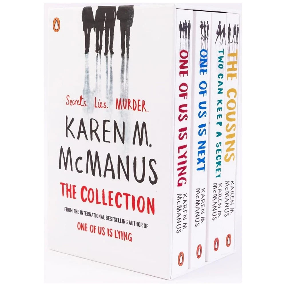 Karen M. McManus Collection 4 Books Box Set Cousins, One of Us is Lying Next