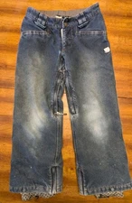 DC Shoes Snowboard Jean Denim Pants Insulated and Lined Kids Size Medium