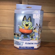 Swimways Bluey Floatin' Figures Swimming Pool Kids Toy New In Box Summer Fun