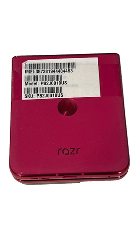 OPEN BOX! MOTOROLA RAZR+ Plus 2024 XT2451 🔓UNLOCKED 12GB 256GB 5G Hot Pink - Picture 6 of 6