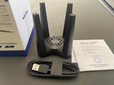 WAVLINK AX5400 USB WiFi 6E Adapter Wireless WiFi Dongles for Laptop Desktop PC