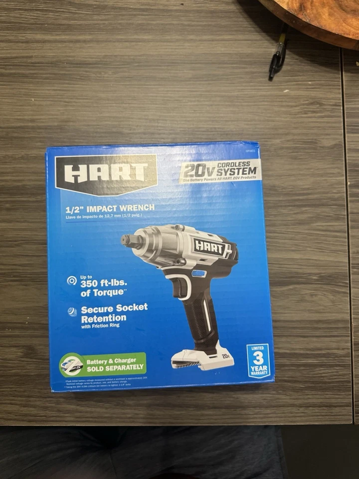 Llave de impacto HART HPIW01 - azul Foto 2 de 4