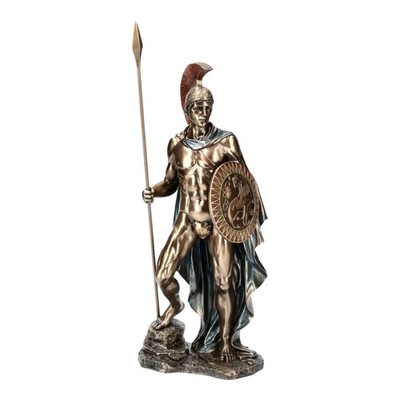 Ares Mars griechisch römisch Kriegsgott Kaltguss Bronze & Harz Statue Skulptur