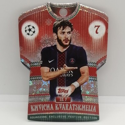 Topps UCC Match Attax 2025-26 Exclusive Squadzone - SZ7 Khvicha Kvaratskhelia