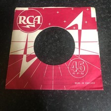 One 7"  R C A - Original Record  Sleeve -  1963-66- 1-26a