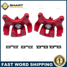 Rear Left Right Brake Calipers w/ Bracket Assembly for 2015 2016 2017 Ford F-150