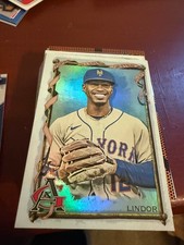 FRANCISCO LINDOR  METS   2023 TOPPS ALLEN & GINTER SILVER PORTRAIT #154