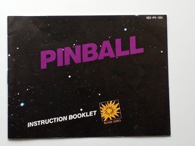 Pinball 1985 Nintendo NES with BitBox Clamshell Game Case and Manual Tested