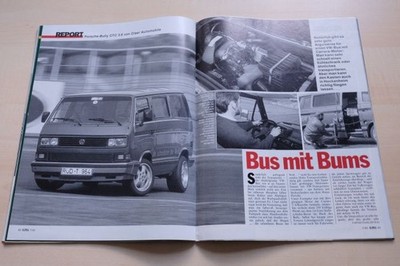 Rallye Racing 07/1991 VW Bus T3 mit 250PS (Porsche 911 3.6 Motor) von Clear Auto