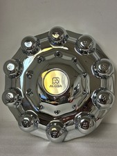 Alcoa Chrome Front Hub Center Cap Fits Most 10 Lug Semi Motor Home 086100
