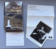 REVIEW COPY, 1st ED, To Rule the Night, NASA Moonwalker Astronaut Jim Irwin