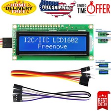 16x2 IIC LCD Display Module with I2C Interface, Compatible with Arduino  Pico