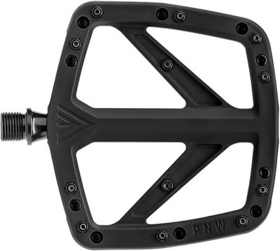 PNW Components Range Composite Pedals 115x108mm, Blackout 