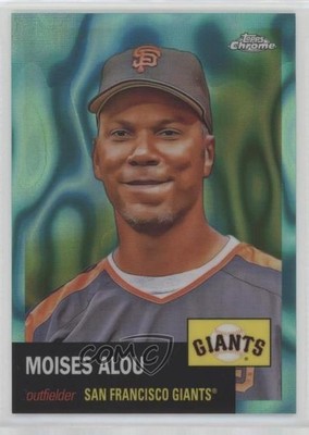 2022 Topps Chrome Platinum Anniversary Aqua Lava Refractor /299 Moises Alou 0e4z