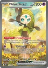 Pokemon Meloetta ex Black Lightning 167/086