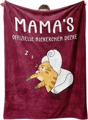 Muttertagsgeschenke für Mama   Lustige Kuscheldecke für Mutter in besonders w...