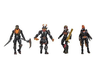 Fort Night Squad Mode Magmask Wad (4er Pack) 4 Zoll Actionfigur schwarz Höhe