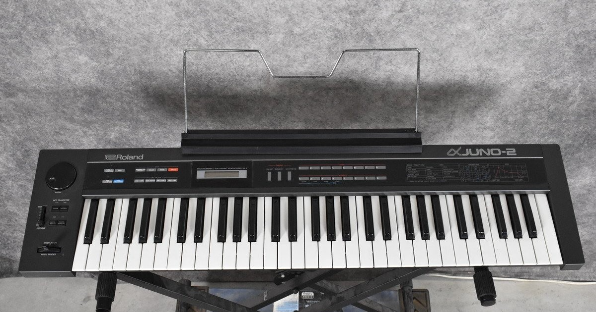 ジャンク Roland αJUNO-2 JU-2 プログラマブルシンセサイザー 【公式通販】