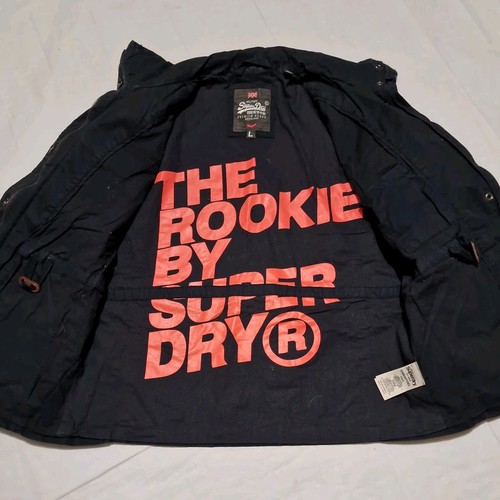 Superdry Rookie Edition Military Issue Jacket Womens Large G50034TOS3 - Picture 10 of 14
