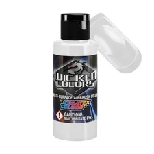 Createx Wicked Colors Detail White Airbrush Paint Color 2oz W050 - 2Z