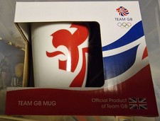 Brand New OFFICIAL London 2012 Olympics merchandise Team GB Mug Original Box New